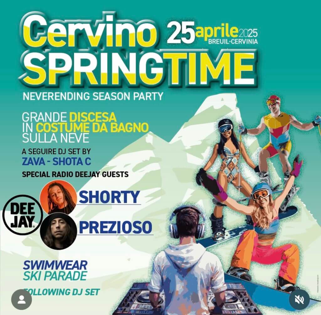 Sicurezza a Cervinia evento Springtime-Security Group Torino